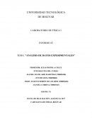 Análisis de datos experimentales