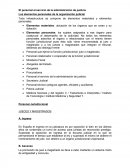 Derecho Procesal El personal al servicio de la administración de justicia