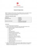 Mundo Contemporáneo Pautas del Trabajo Parcial