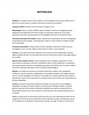 Metodología conceptos resumen