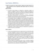 Caso Práctico. SERUM S.L.