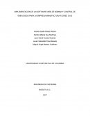 Anteproyecto IMPLEMENTACIÓN DE UN SOFTWARE WEB DE NÓMINA Y CONTROL DE EMPLEADOS PARA LA EMPRESA MANUFACTURA FLÓREZ S.A.S