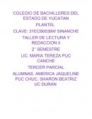 TALLER DE LECTURA Y REDACCION II REALIMENTACION EL PAJARITO LUIS Y SUS PEQUE AVENTURAS