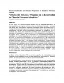 Como se Immune Inflammation and Disease Progression in Idiopathic Pulmonary Fibrosis.