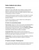 Pedro Calderón de la Barca El dramaturgo del rey