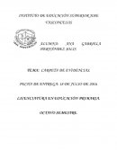 ESTRATEGIAS ESPAÑOL CARPETA DE EVIDENCIAS