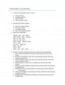 TAREA MOLES Y ECUACIONES