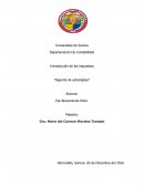 Introducción de los impuestos “Reporte de actividades”