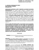CONVENIO JUDICIAL DE GUARDA Y CUSTODIA, ALIMENTOS Y REGÍMEN DE CONVIVENCIA POR JURISDICCIÓN VOLUNTARIA
