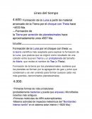 Desarrollo de la Linea del tiempo