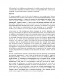 Reflexión final sobre el dilema moral planteado y la medida en que los roles de género y la concepción de lo masculino y lo femenino
