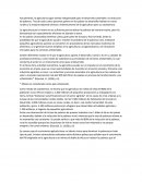 Agricultura para la economia