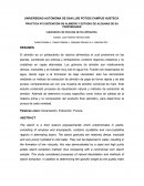 PRACTICA N°5 OBTENCIÓN DE ALMIDÓN Y ESTUDIO DE ALGUNAS DE SU PROPIEDADES