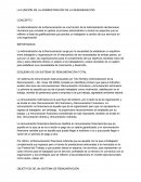 LA FUNCIÓN DE LA ADMINISTRACIÓN DE LA REMUNERACIÓN