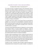 Impunidad y Corrupción - Cultura o estructura de México