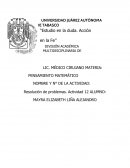 Actividad de aprendizaje Números naturales