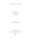 La investigación en nuestro proceso de aprendizaje.