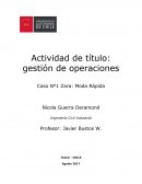 Caso N°1 Zara: Moda Rápida