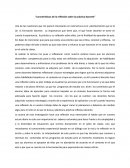 Características de la reflexión sobre la práctica docente
