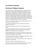 Los muertos vivientes.