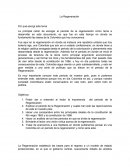 La regeneracion ensayo