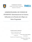 Coomo se da la AFP factores para determinar la pension