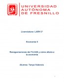 Renegociaciones del TLCAN y como afecta la economia