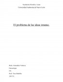 El problema de las ideas innatas Gnoseología