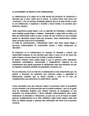 Articulo de opinion La sexualidad y el aborto en los adolescentes.