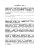 UNA PLANEACION DESCRIPTIVA AGUA POTABLE