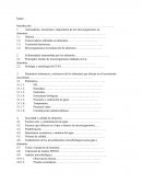 Antecedentes, taxonomía e importancia de los microorganismos en alimentos