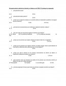 Encuesta sobre la adicción al alcohol y el tabaco en el CECyT 8 (subraya tu respuesta)