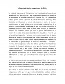 Influencia británica para el caos de Chile