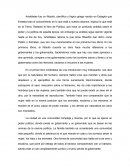 Ensayo de los libros 1, 2 y 3 del libro de Política de Aristóteles