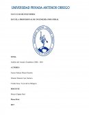 Análisis del anuario estadístico 2006-2016