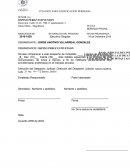 CITACION PARA NOTIFICACION PERSONAL