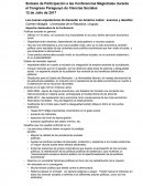 Síntesis de Participación a las Conferencias Magistrales durante
