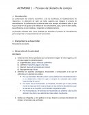 Proceso de decisión de compras