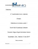 Didáctica en la danza. parte 1