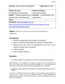 Aspectos generales de la administración y del administrador