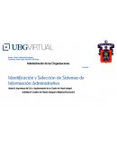 Identificación y Selección de Sistemas de Información Administrativa