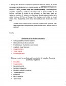 Analizar un ejemplo de planeación entre las visiones de ciudad expuestas, identificando en una ciudad elegida