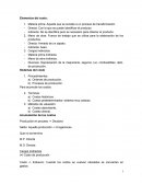 Elementos del costo Sistemas del costo