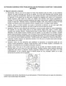 Actividades sugeridas para trabajar en casa en procesos cognitivos y habilidades motoras