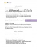 ANÁLISIS DE LIQUIDEZ Cálculo de razones financieras de liquidez