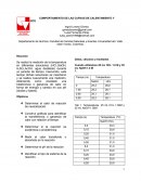 COMPORTAMIENTO DE LAS CURVAS DE CALENTAMIENTO Y ENFRIAMIENTO