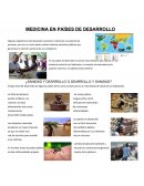 MEDICINA EN PAÍSES DE DESARROLLO