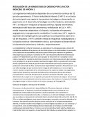 REGULACIÓN DE LA HOMEOSTASIS DE OXÍGENO POR EL FACTOR INDUCIBLE DE HIPOXIA 1