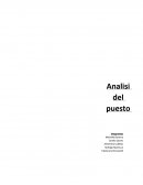En este informe vamos a exponer de manera breve el puesto de trabajo de nuestra entrevistada, percatándonos de todos los factores ergonómicos y en general de cómo pueden afectar de diversas maneras a la persona