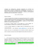 Contrato de mutuo y garantia hipotecaria